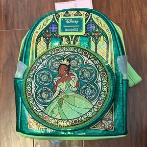 Loungefly Disney Tiana Emerald Backpack